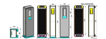 'Soda Fresh @ Office AquaSi P12 WALL, OHNE Zylinder, Vending Filter, DRV